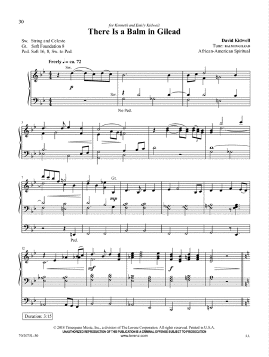 That Promised Land That Promised Land Organ Solo scores gallery preview page 10