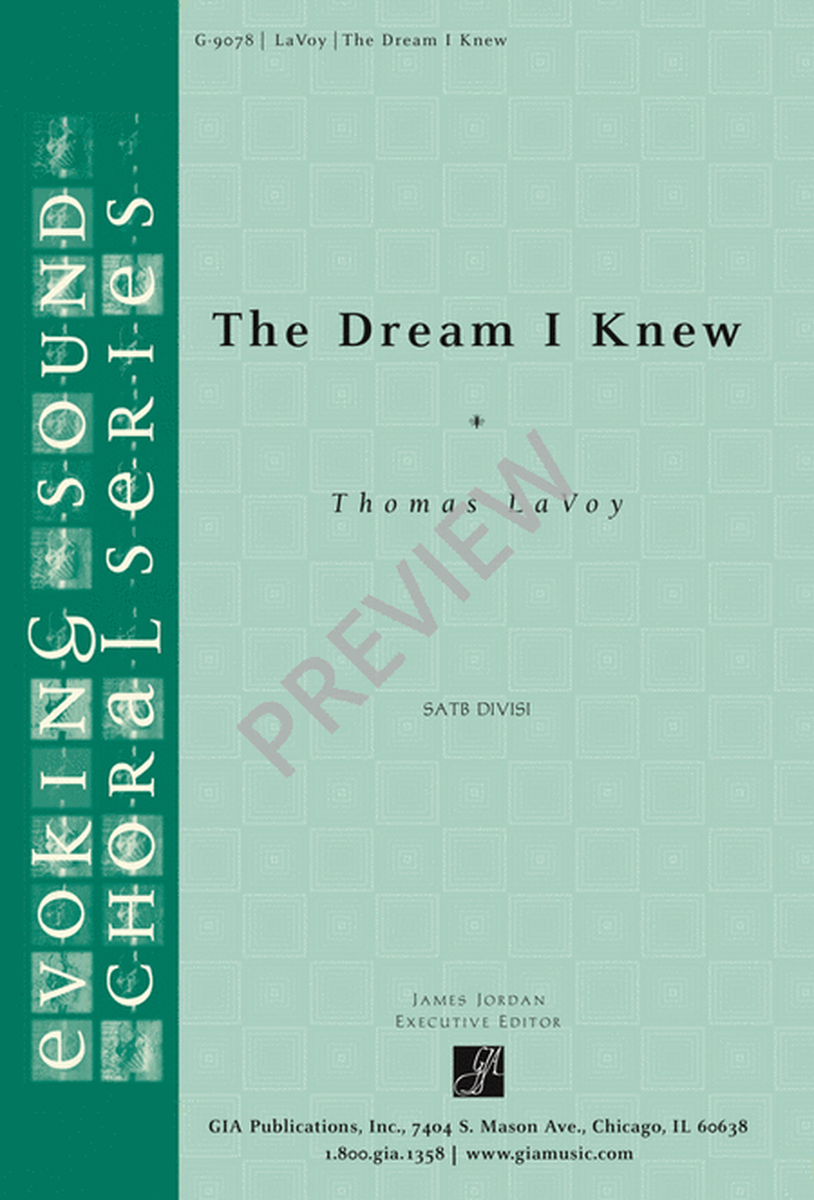The Dream I Knew image number null