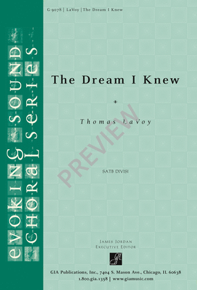 Book cover for The Dream I Knew