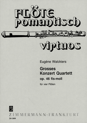 Book cover for Quartet Concerto in F-sharp minor Op. 46