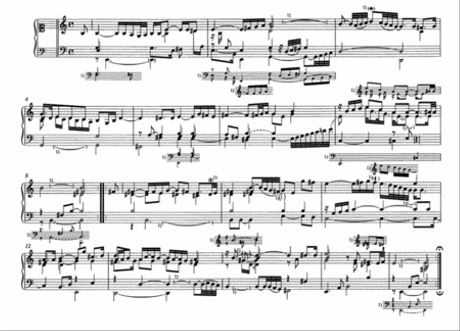 Clavier- und Orgelwerke abschriftlicher ueberlieferung: Partiten und Partitensaetze, Teil 3 Organ scores gallery preview page 2