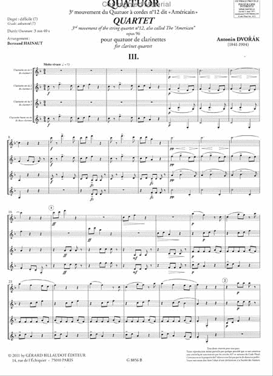 Quatour Chamber Music scores gallery preview page 2