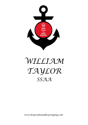 Book cover for William Taylor SSA