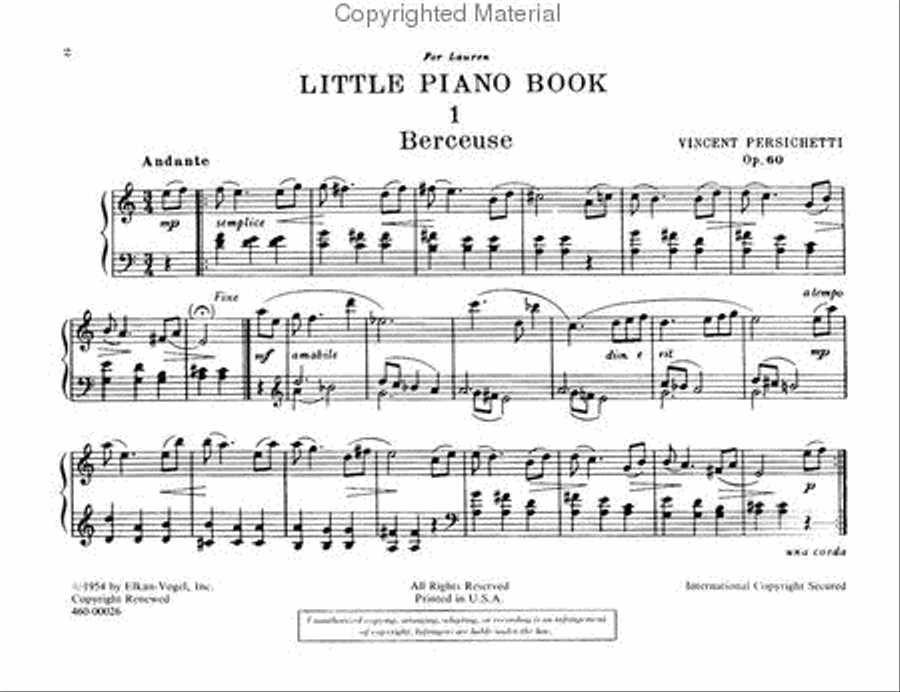 Little Piano Book Chamber Music scores gallery preview page 2