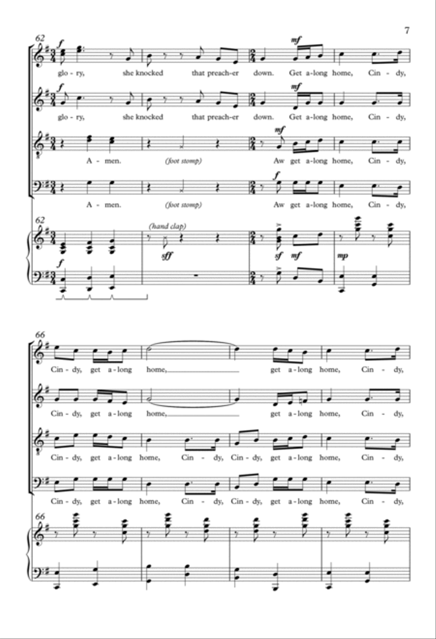 Cindy 4-Part scores gallery preview page 6