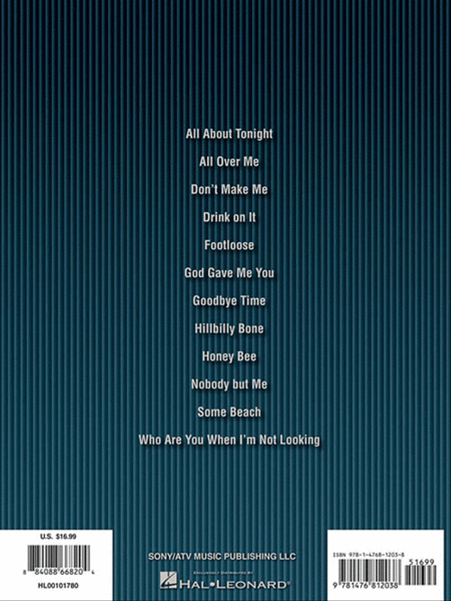 Blake Shelton Greatest Hits Piano, Vocal, Guitar scores gallery preview page 2