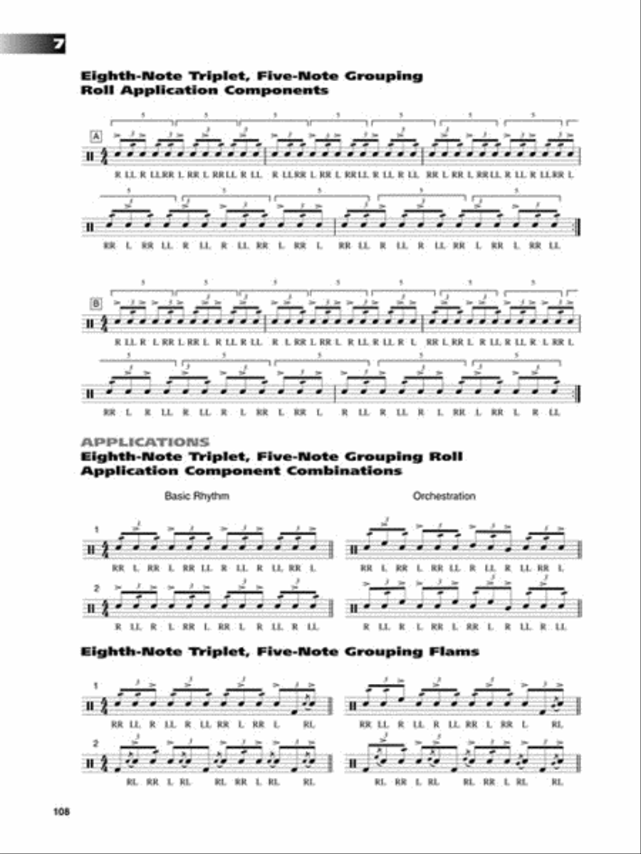 Essential Drumset Fills Drum Set scores gallery preview page 6