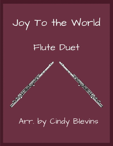 Joy To the World, for Flute Duet image number null