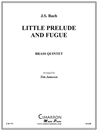 Book cover for Little Prelude and Fugue in G