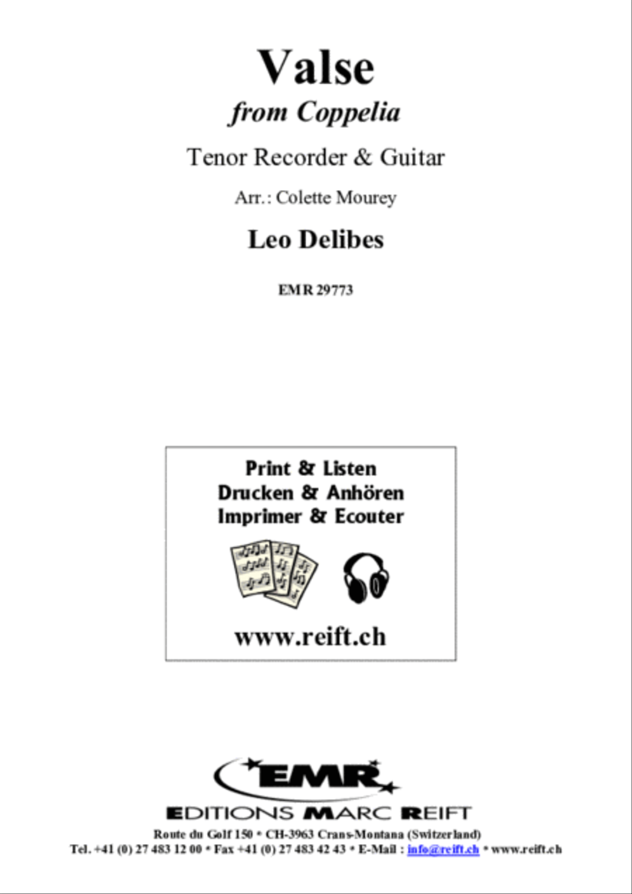Valse Valse Tenor Recorder scores gallery preview page 2