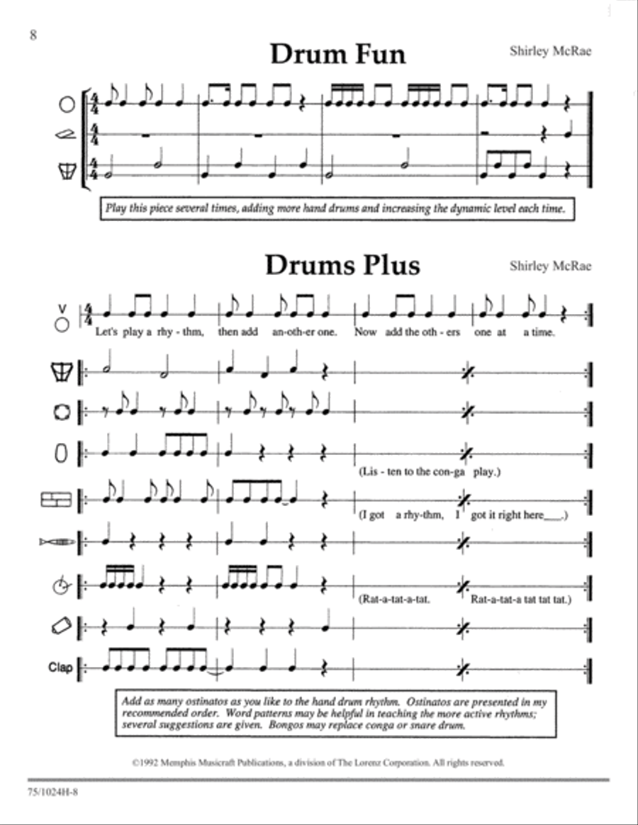 The Orff Anthology The Orff Anthology Classroom Materials scores gallery preview page 4