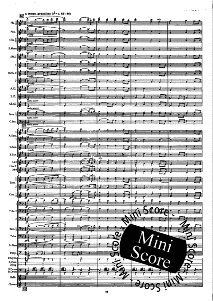 Salutations! Salutations! Concert Band scores gallery preview page 22