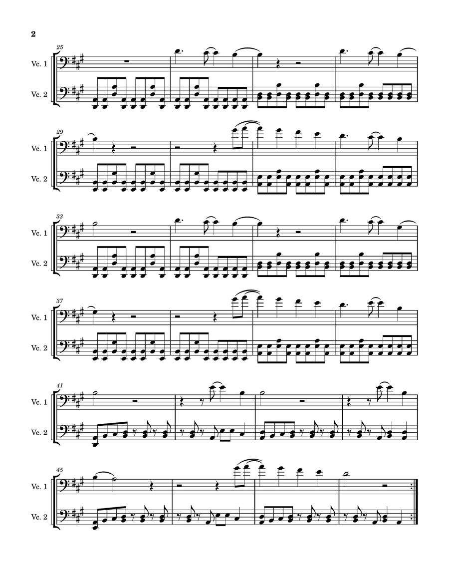As It Was String Duet scores gallery preview page 2