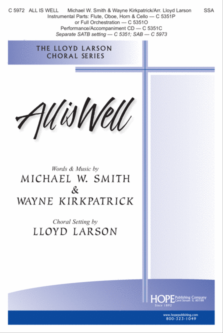 All Is Well All Is Well SSA scores gallery preview page 2