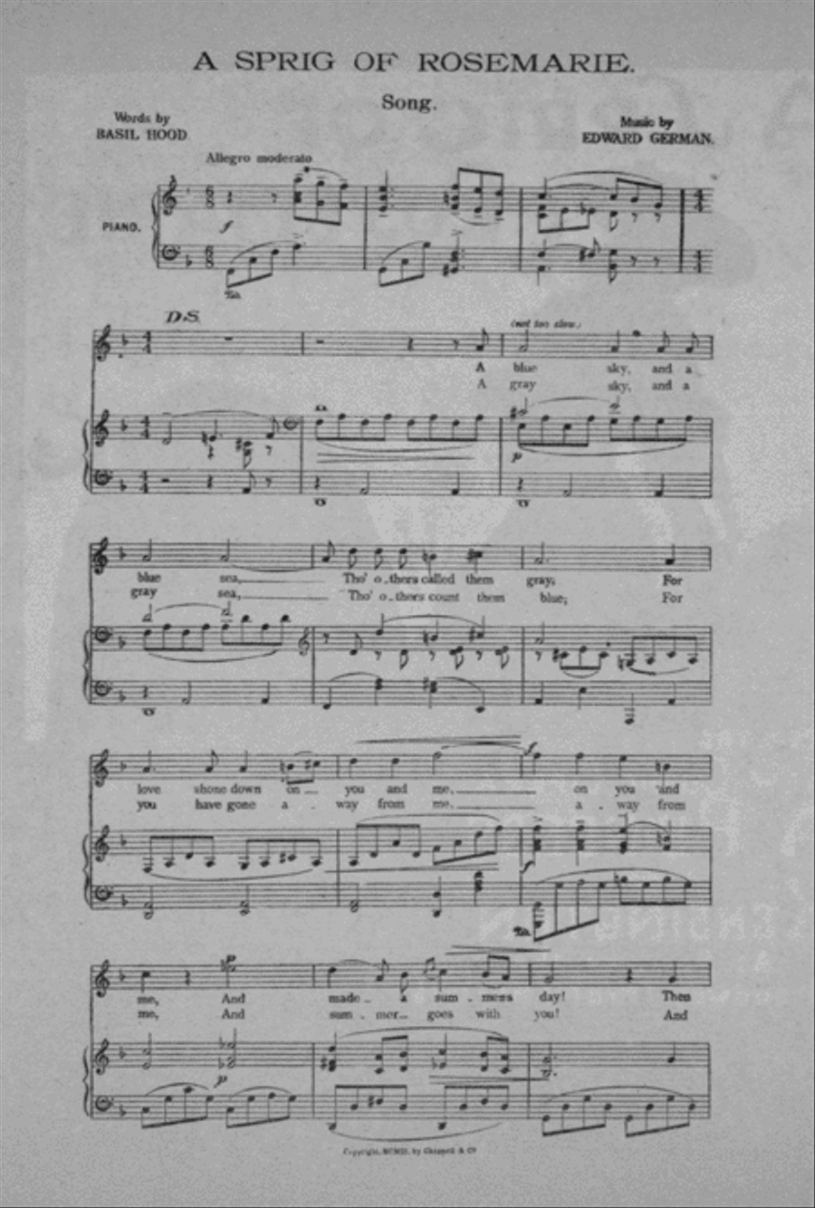 A Sprig of Rosemarie Voice scores gallery preview page 2
