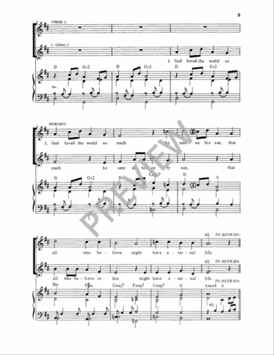Love One Another Love One Another Unison Choir scores gallery preview page 6