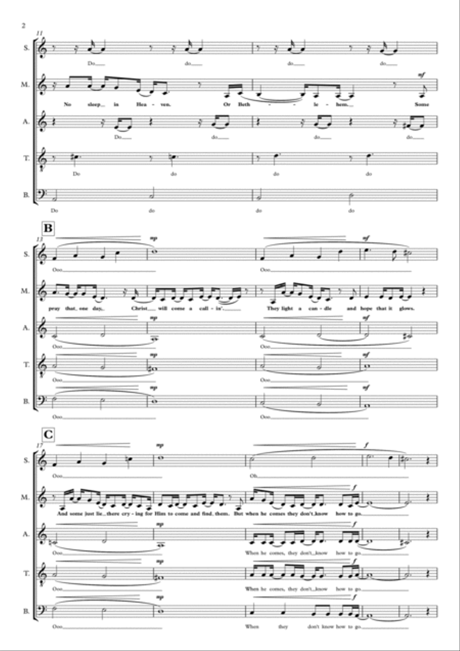 Mama Who Bore Me Divisi scores gallery preview page 2