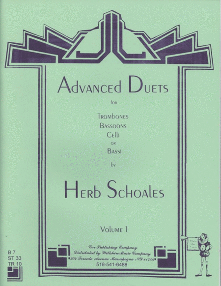 Advanced Duets for Lower Voiced Instruments Vol. 1