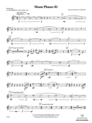 Moon Phases 81: (wp) 1st B-flat Trombone T.C.