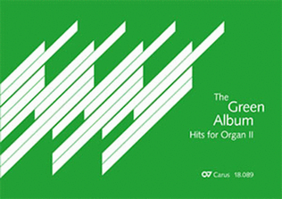 Book cover for The Green Album. Hits for Organ II