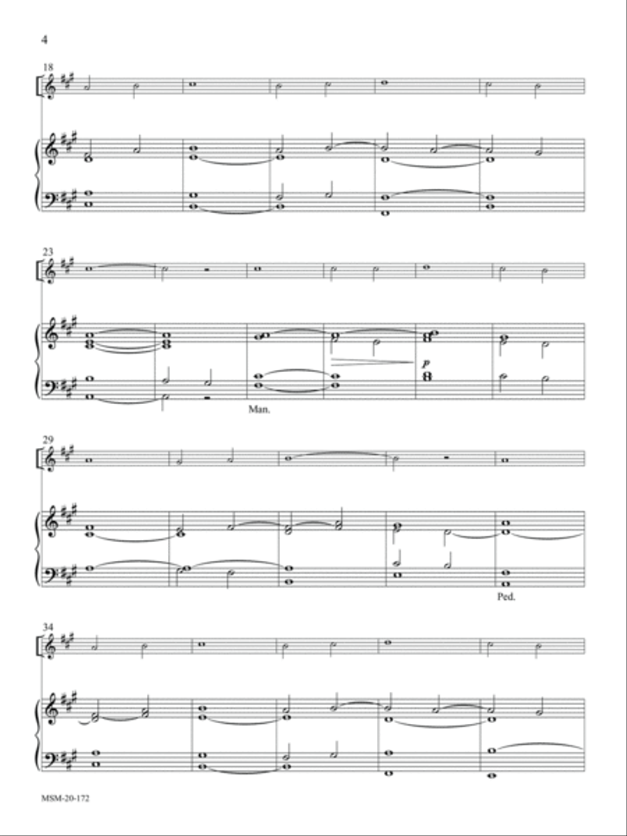 When I Survey the Wondrous Cross Clarinet scores gallery preview page 6