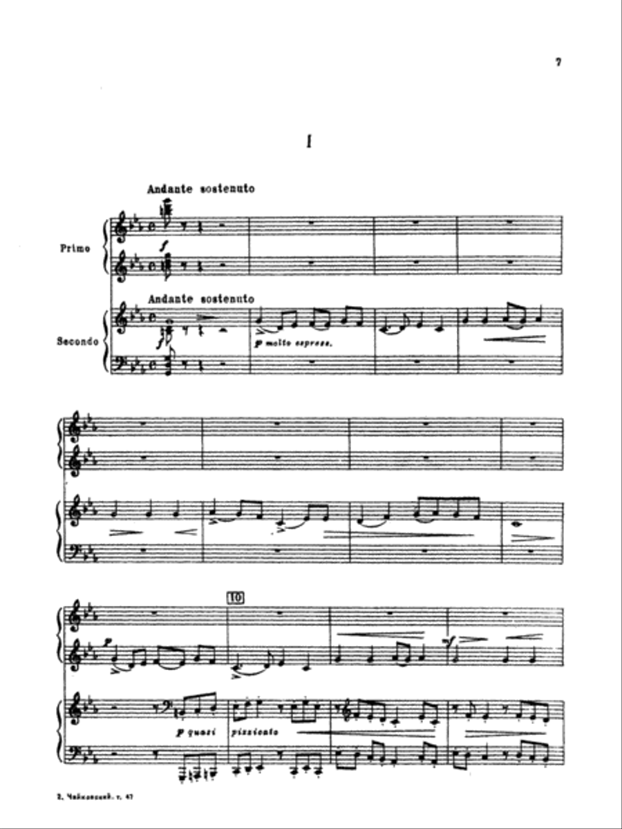 Symphony No. 2 in C Minor, Op. 17 (Little Russian) Small Ensemble scores gallery preview page 8