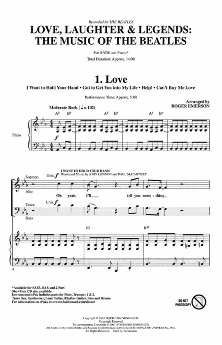 Love, Laughter & Legends - ShowTrax CD image number null