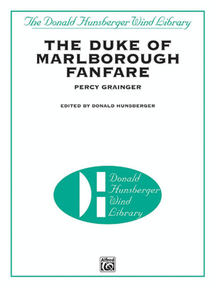 Book cover for The Duke of Marlborough Fanfare