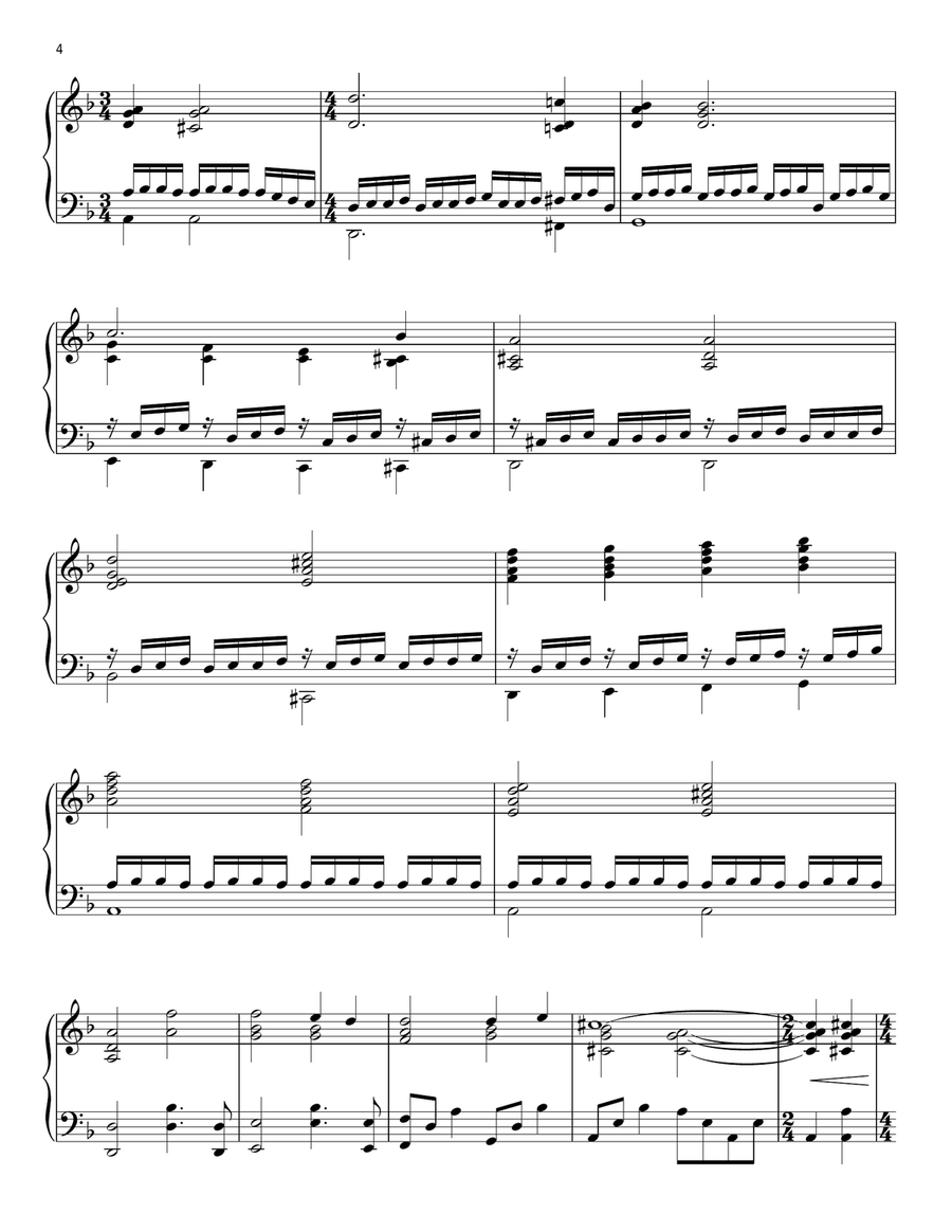 I Don't Think Now's The Time (from Pirates Of The Caribbean: At World's End) Piano Solo scores gallery preview page 4