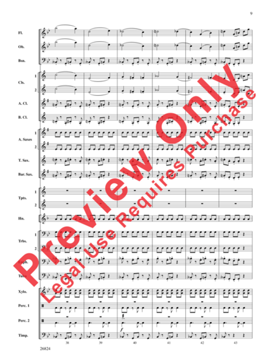 Contraption Concert Band scores gallery preview page 10