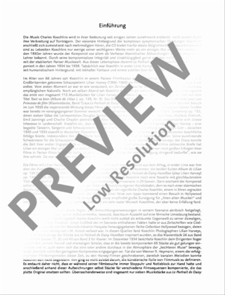 Le Portrait de Daisy Hamilton Chamber Music scores gallery preview page 5