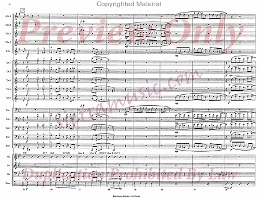 Fascinating Rhythm Fascinating Rhythm Jazz Ensemble scores gallery preview page 5