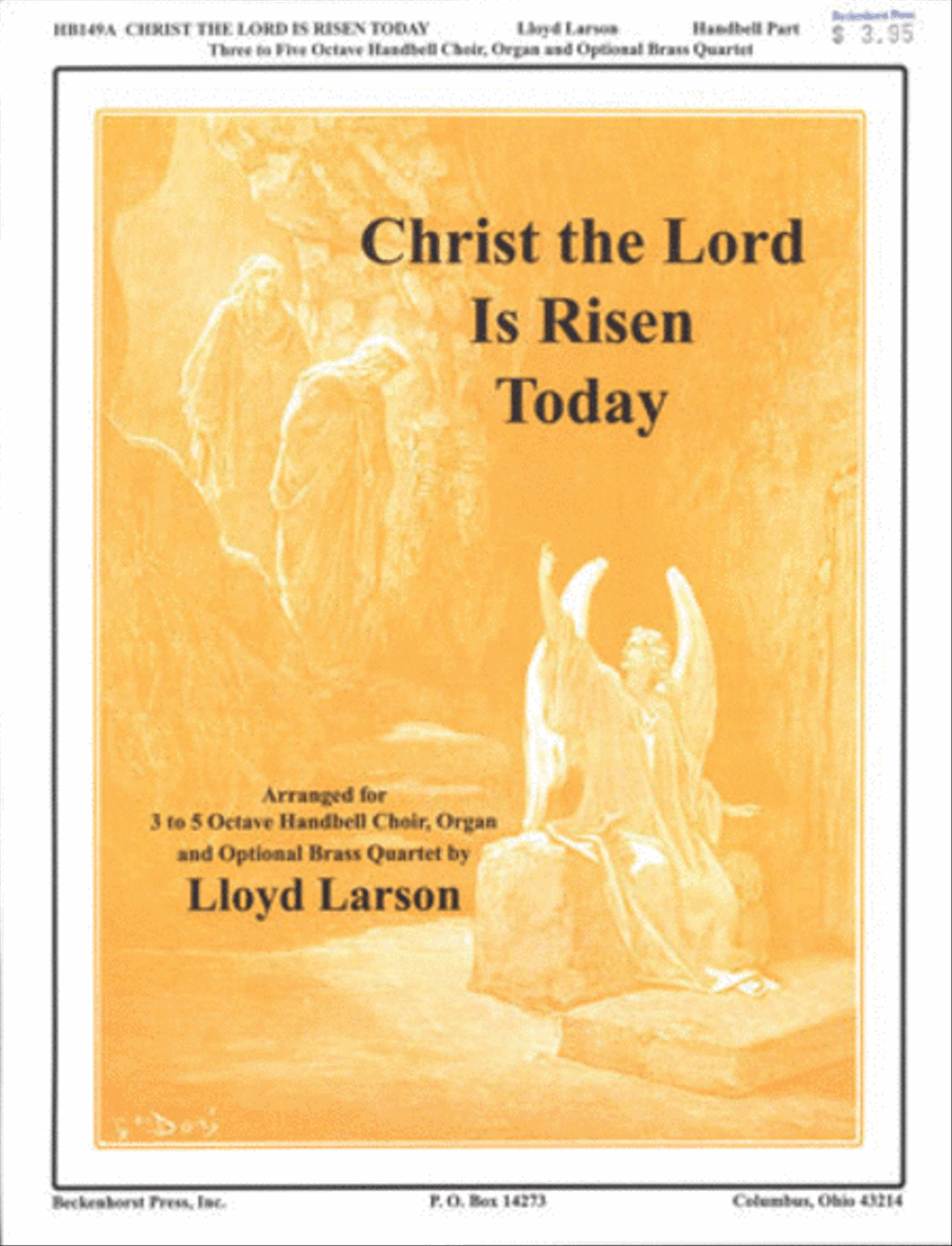 Christ the Lord Is Risen Today - handbell part 5-Octaves scores gallery preview page 1