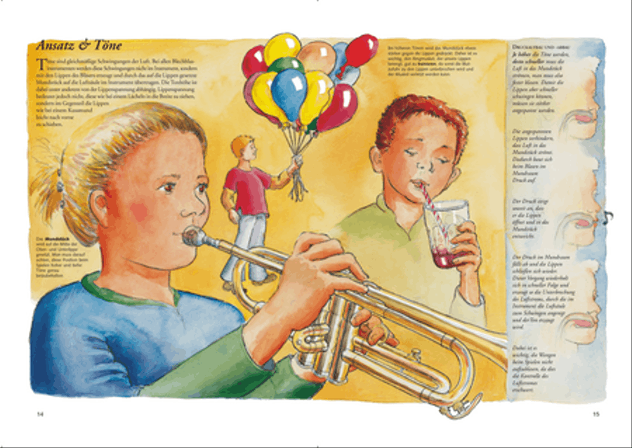 Mein Instrument - Die Trompete Trumpet Solo scores gallery preview page 2
