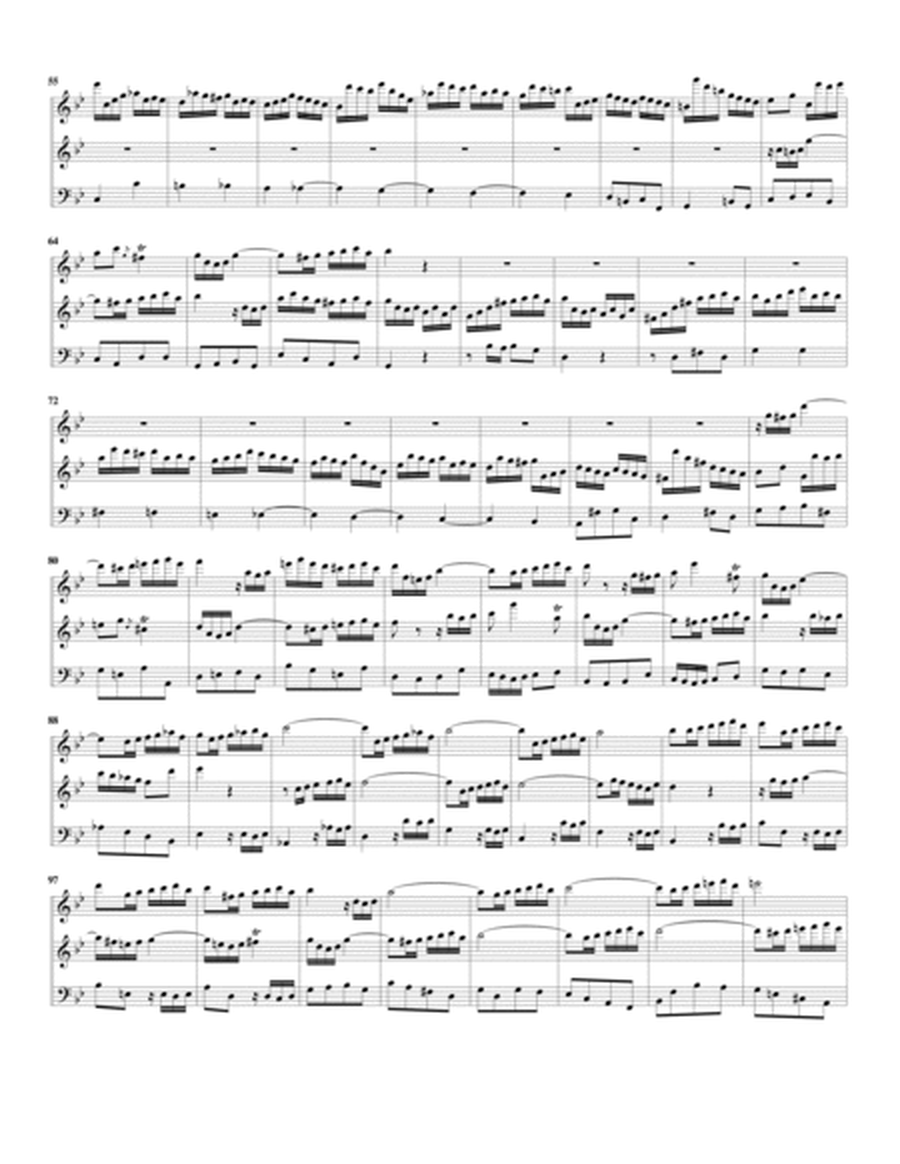 Trio sonata H.567, Wq. 143 (Arrangement for 3 recorders (AAB))