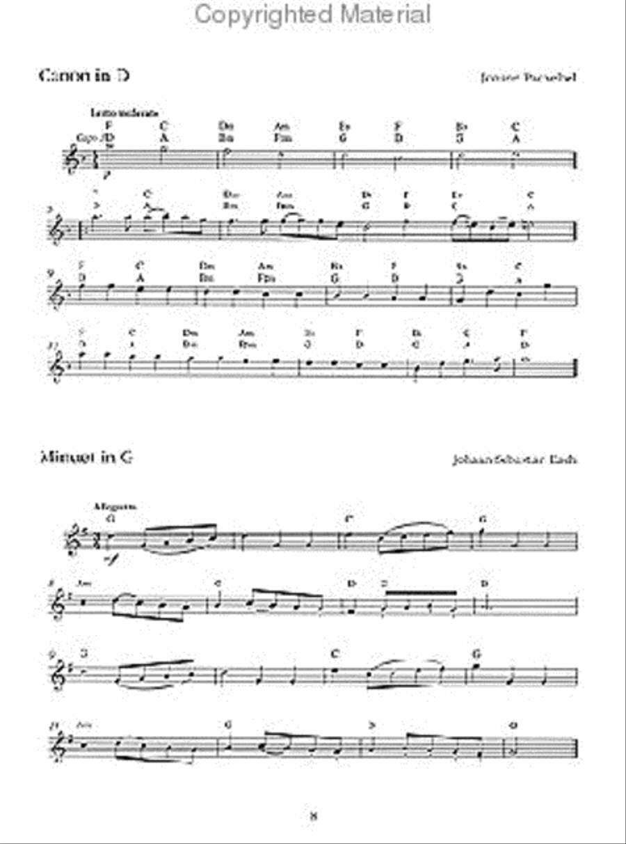 100 Classic Melodies for Flute Flute Solo scores gallery preview page 2