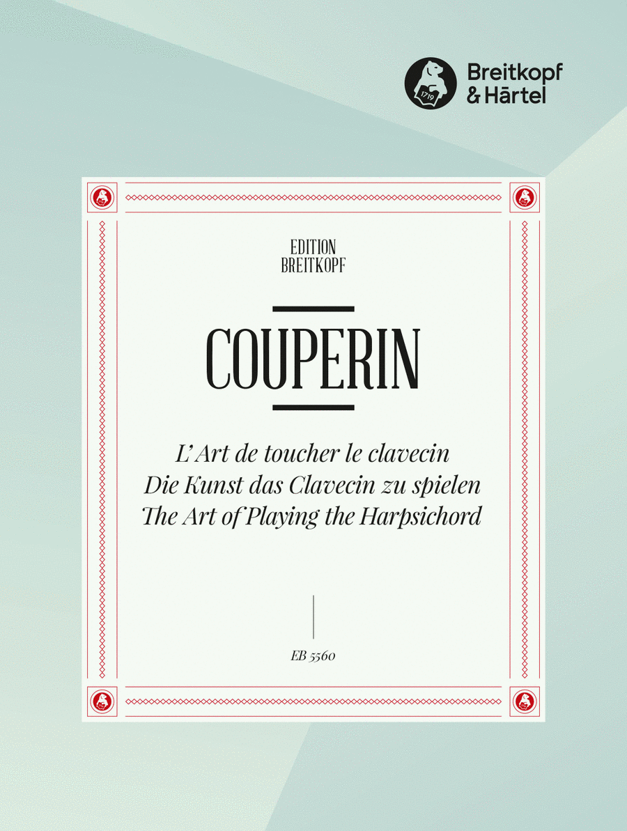 L'Art de toucher le clavecin Harpsichord scores gallery preview page 1