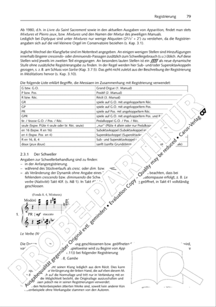 Orgelschule zur historischen Auffuhrungspraxis Organ Solo scores gallery preview page 80