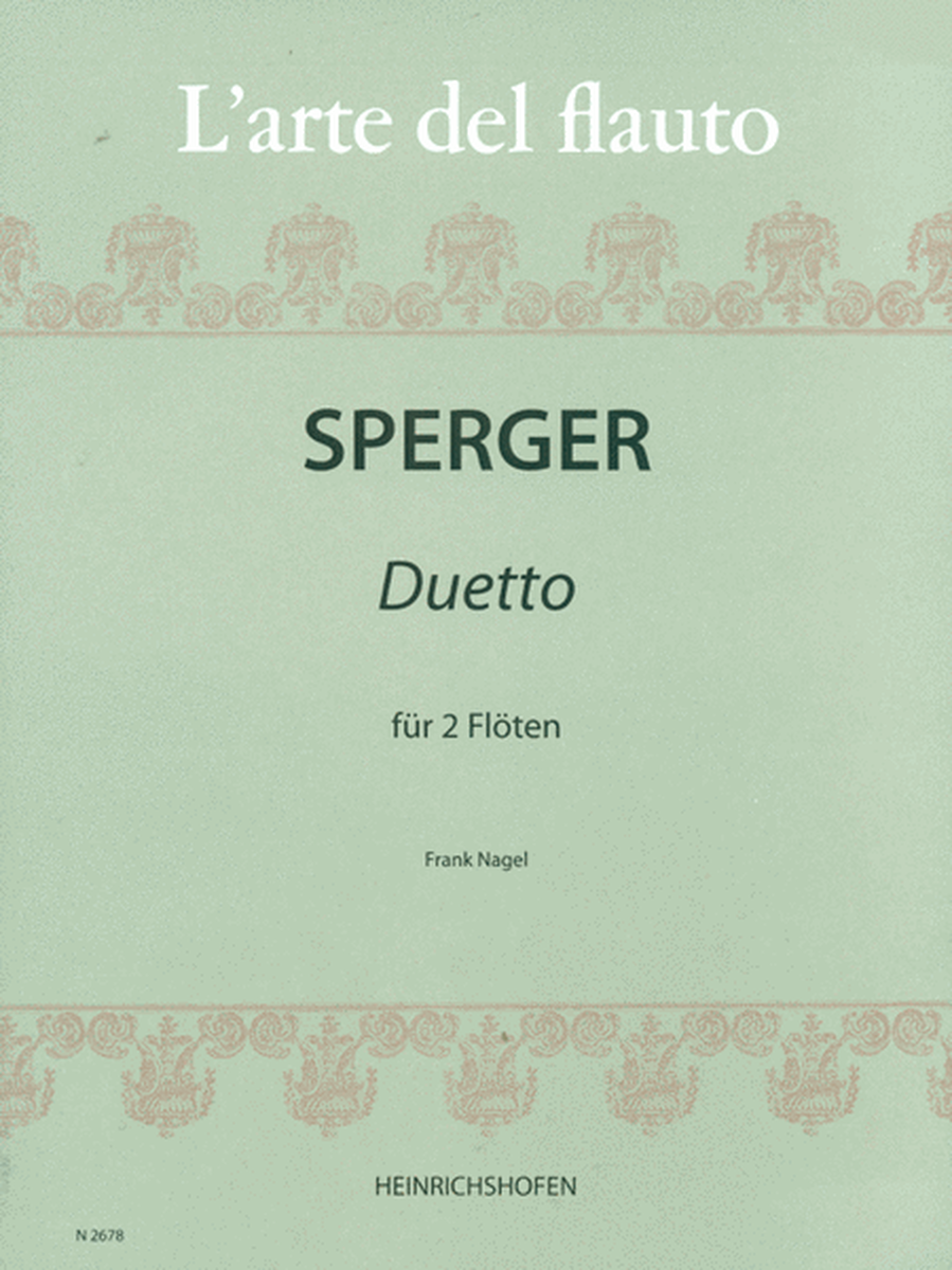 Duetto for 2 Flutes