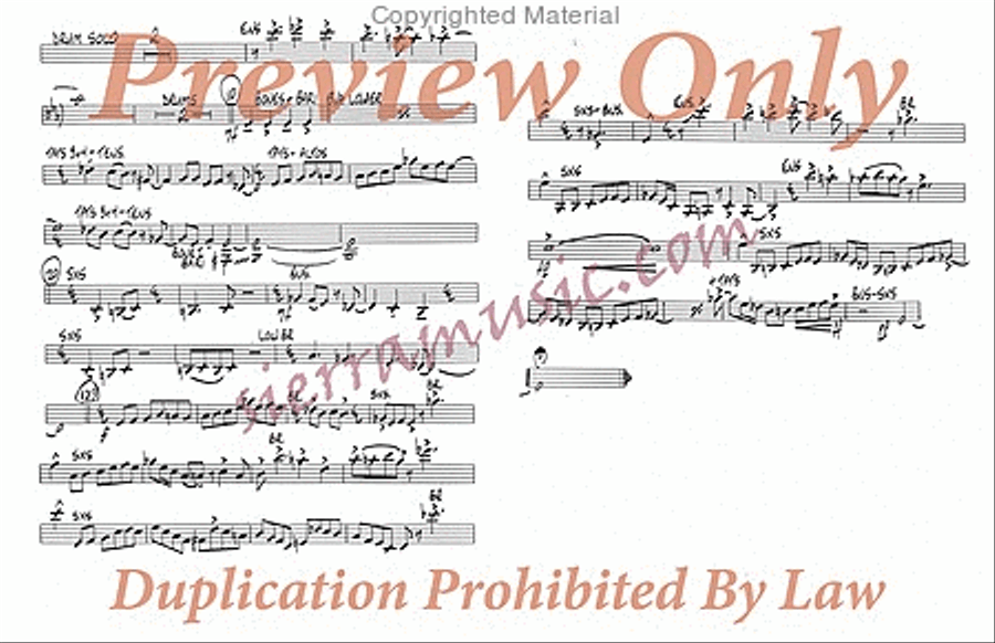 Fast Forward Fast Forward Big Band scores gallery preview page 3