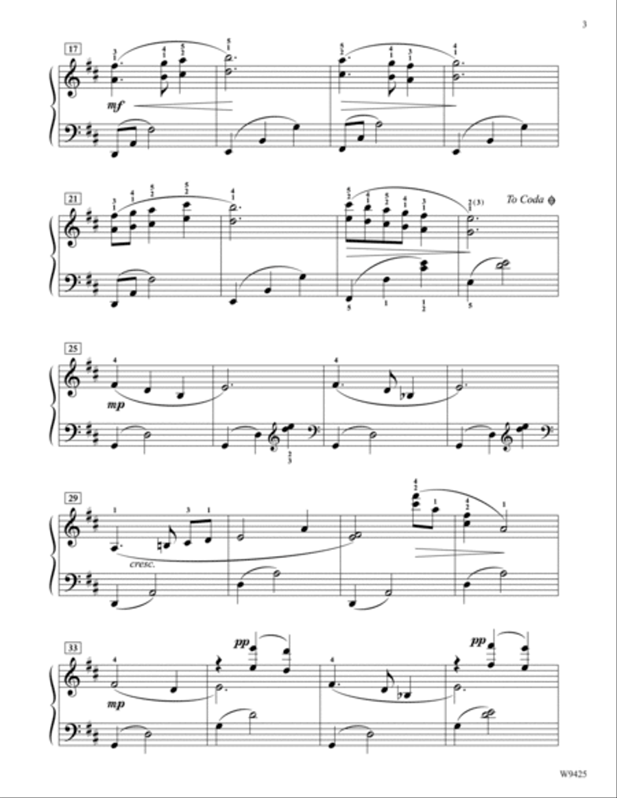 Three Romantic Ballads Three Romantic Ballads Piano Solo scores gallery preview page 3