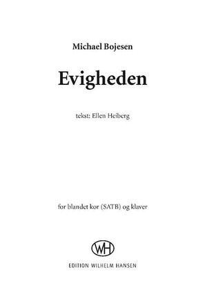 Book cover for Evigheden