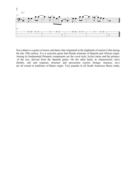 23 Easy Études for Latin Bass