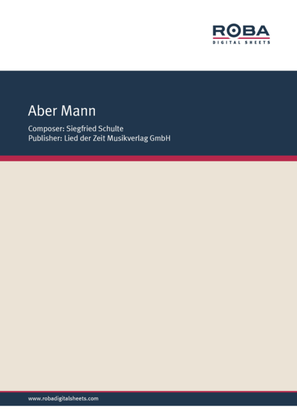 Book cover for Aber Mann