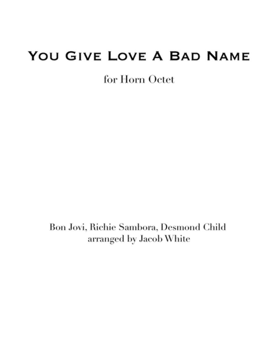 You Give Love A Bad Name image number null