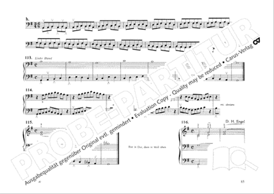 Orgelschule Orgelschule Organ scores gallery preview page 87