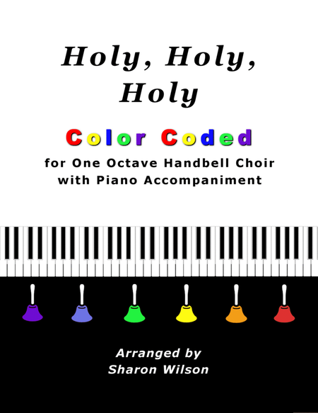 Holy, Holy, Holy (for One Octave Handbell Choir with Piano accompaniment) image number null