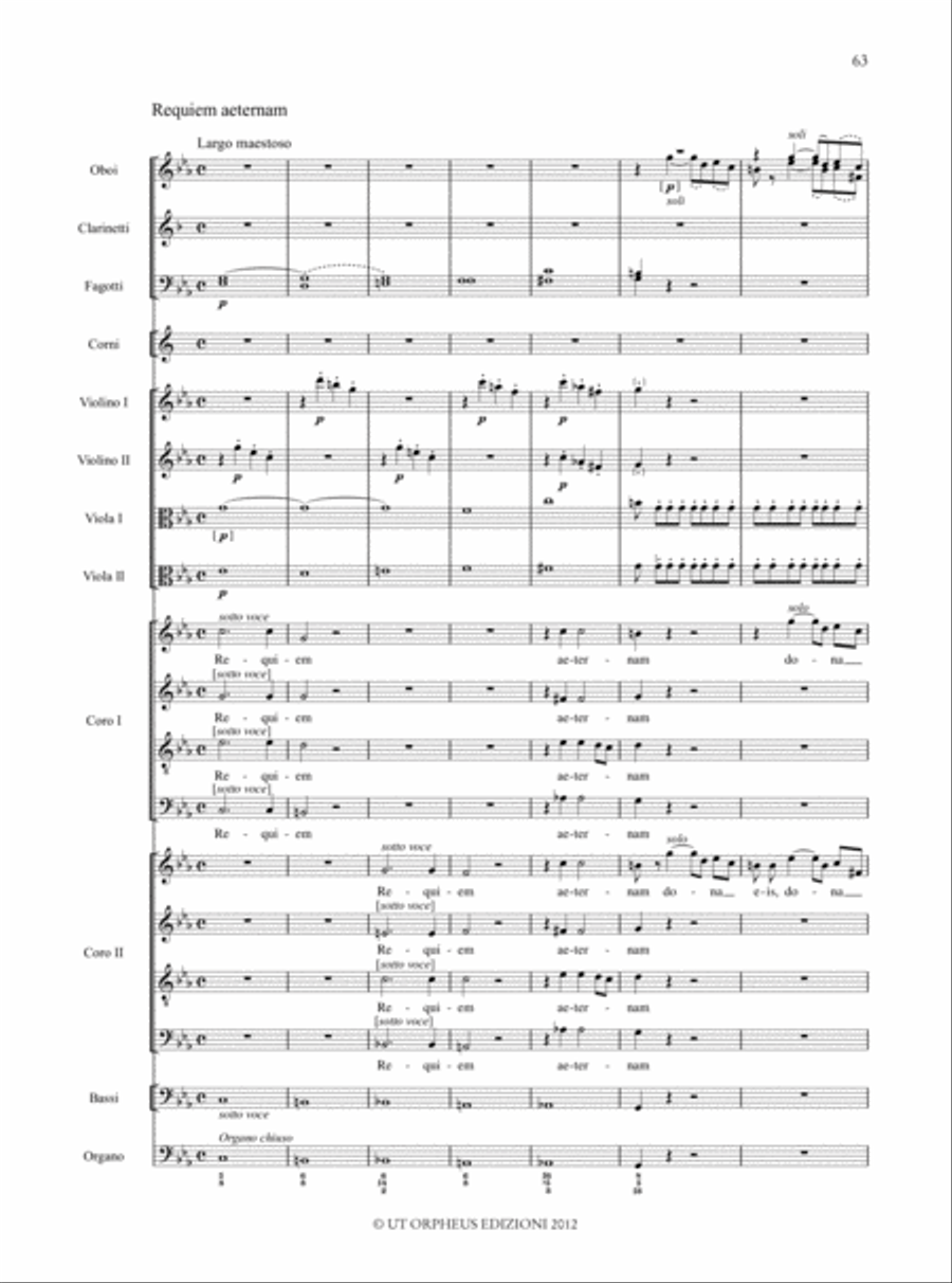 Missa Defunctorum. Requiem for Soloists, Choir and Orchestra (1789/1799). Urtext Edition Choir scores gallery preview page 10