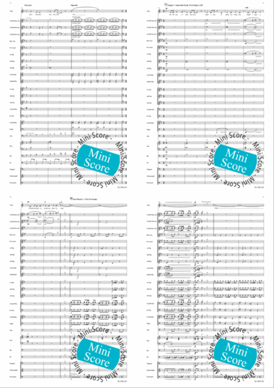 The Girl in 14G The Girl in 14G Fanfare Band scores gallery preview page 7