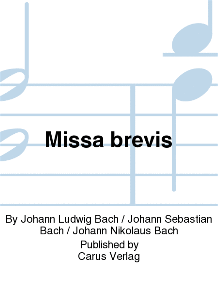 Missa brevis Missa brevis Viola scores gallery preview page 1